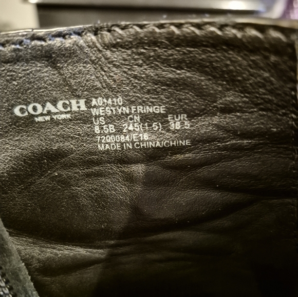 Western Fringe Coach Ankle Booties - Picture 4 of 4